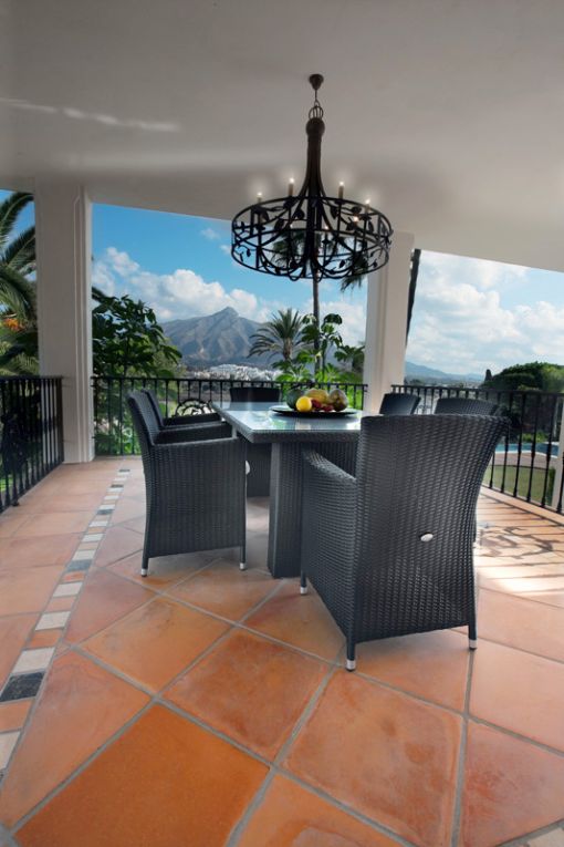 Terrace, Las Brisas Villa
