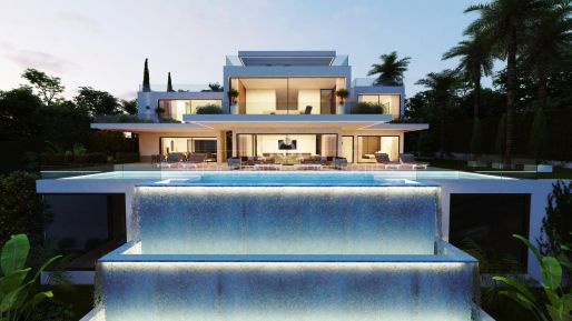 Villa contemporánea con vistas panorámicas