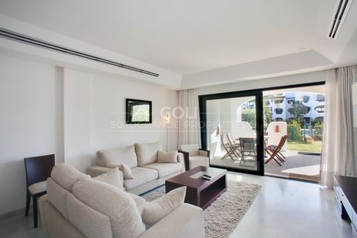 Apartamento en planta baja, bien amueblado