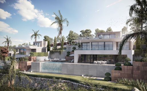 Luxury villa with sea views for sale in Manilva