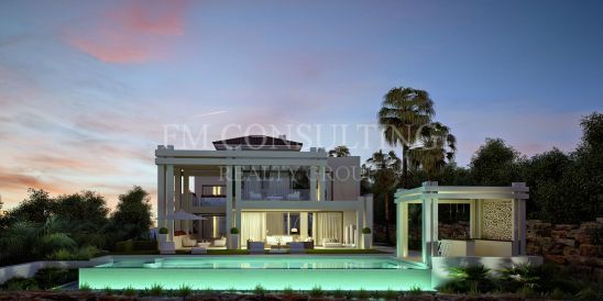 Villa en venta en Los Flamingos Golf, Benahavis