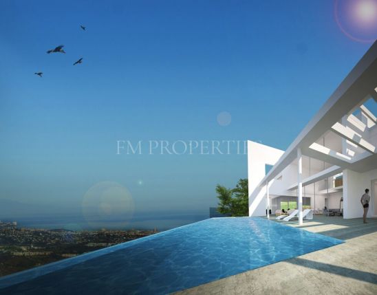 Spectacular views from this under construction villa