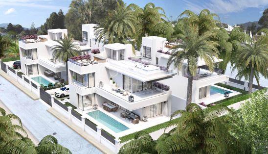 Proyecto de villas de lujo en segunda línea de la playa