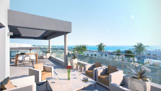 New, Modern development of apartments close to the Valle Romano Golf course and not too far from the sea..