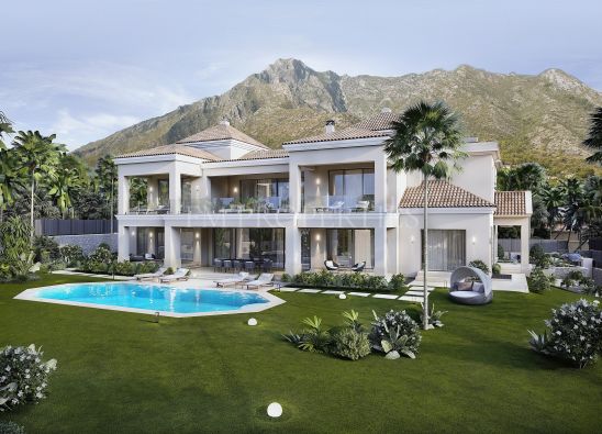 Villa de Lujo a estrenar en Sierra Blanca situada en la Milla de Oro de Marbella