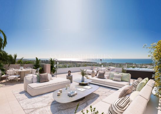 Marine Hills, Apartamentos y Villas con vistas Panorámicas al Mar situadas en Selwo Hills, Estepona