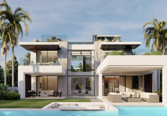 Villa project in Altos de Puente Romano situated on Marbella's Golden Mile.