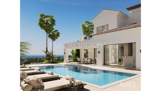 The Nest, Luxury villa with sea views situated in La Quinta, Benahavis, Marbella.