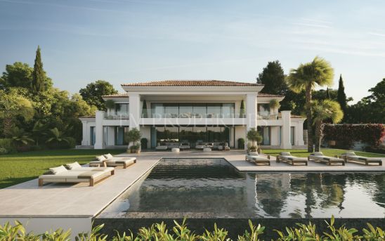 Contemporary style Villa HG with sea and golf views located in La Quinta Golf, Benahavis.