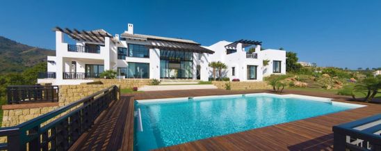 Villa Super B, Exclusive Frontline Golf Villa with Sea Views in La Zagaleta, Benahavis.