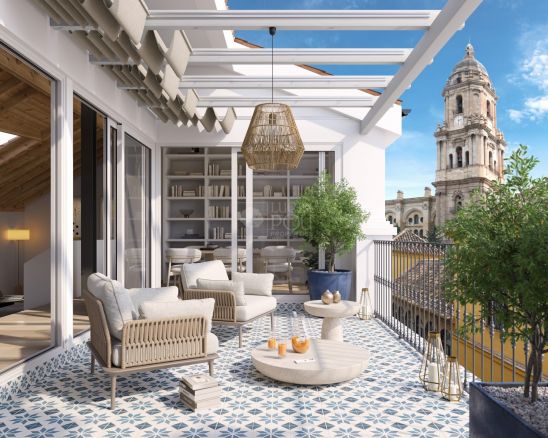 Apartamentos modernos de dos dormitorios en Málaga