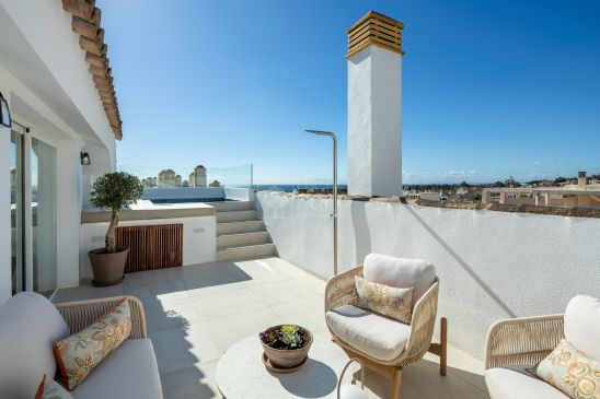 Atico Duplex en venta en Marbella Golden Mile, Marbella