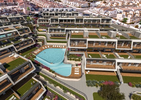 Iconic, contemporary apartments with seaviews in Gran Alacant, Alicante