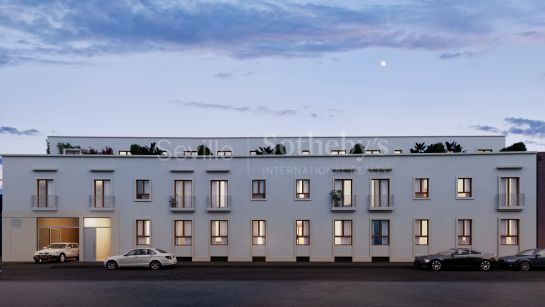 Luminoso piso de tres dormitorios en la primera planta, con amplia terraza privada