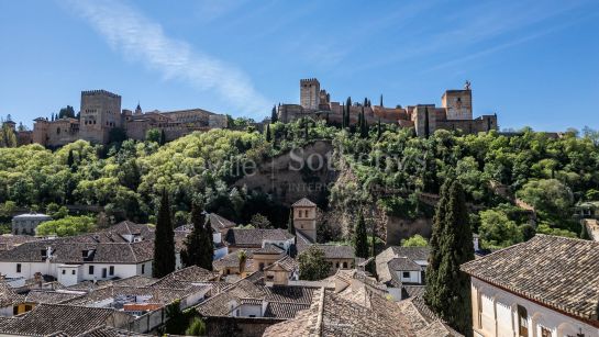 Exclusiva vivienda en el corazón del barrio de Albaicín en Granada.