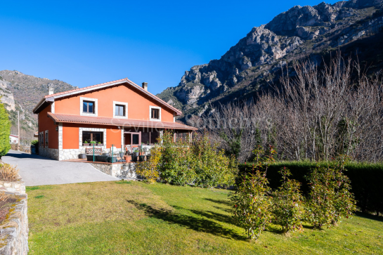 Detached chalet with garden and garage in the Somiedo Natural Park