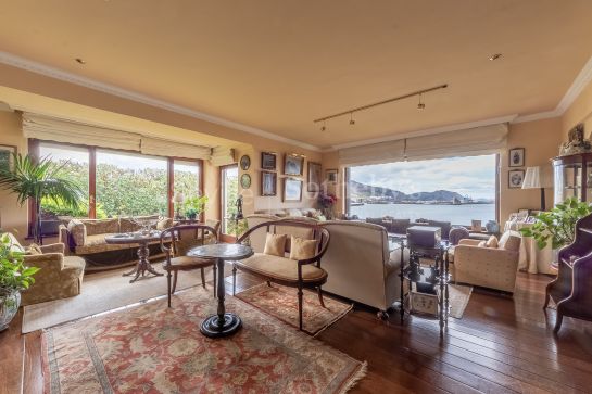 Stately residence on Ereaga Beach with panoramic sea views