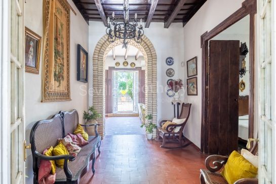 Casa de estilo andaluz en el entorno del Parque Nacional de Doñana