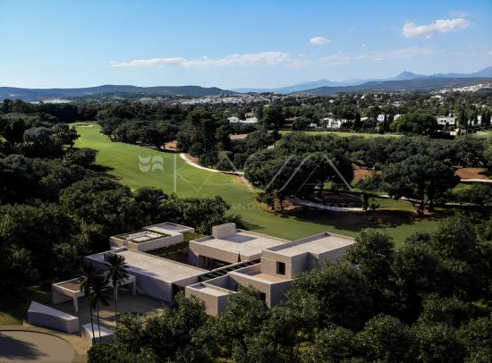 Villa Duarte, a magnificent project of OOAA Architect in one of the best enclaves of Sotogrande. Overlooking the Real Club de Golf de Sotogrande.