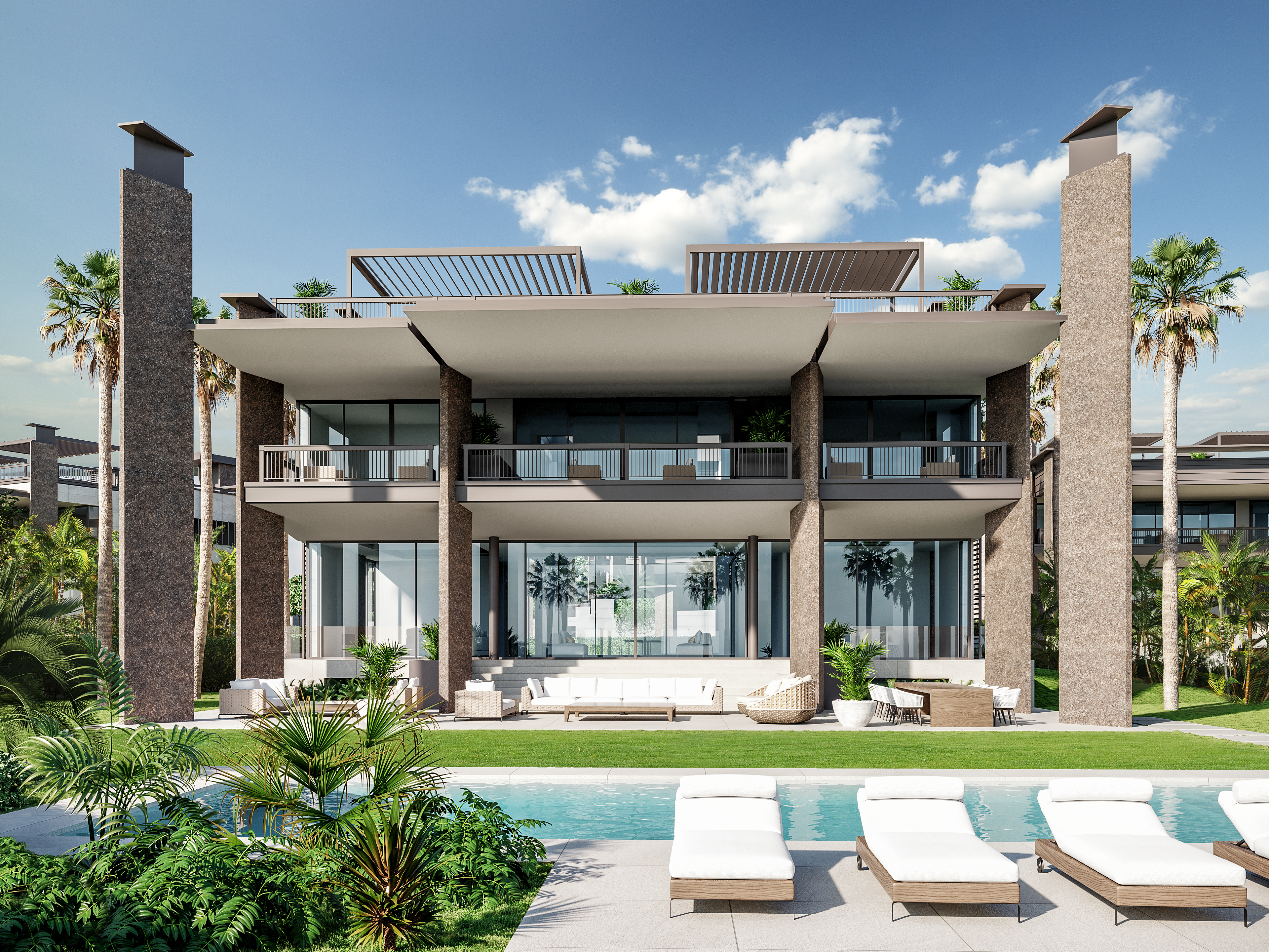 Luxury Off plan contemporary Villas in a gated community near Puerto Banus