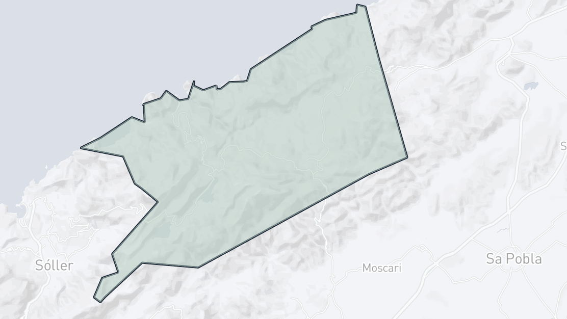 Property Location Map, Escorca