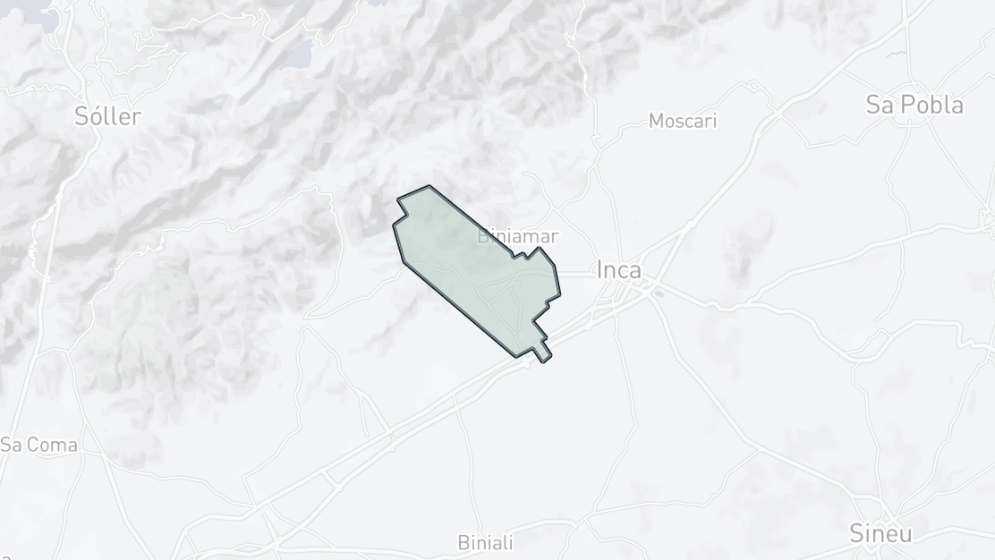 Mapa de Ubicación de la Propiedad, Lloseta