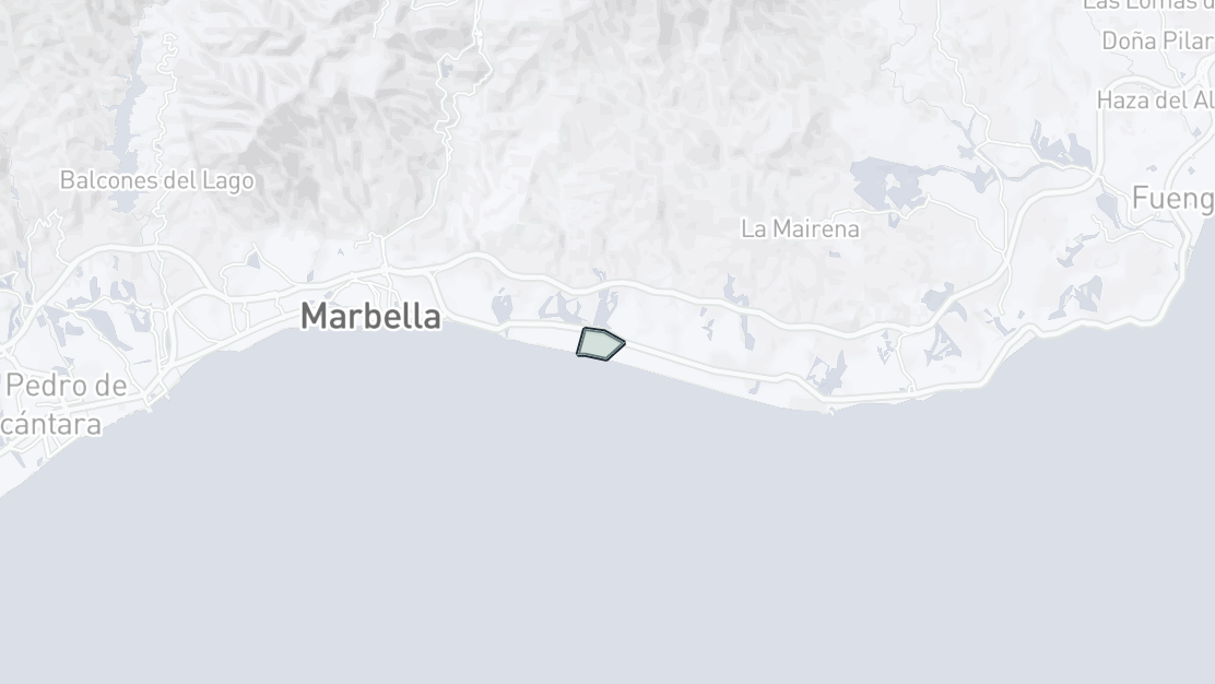 Property Location Map, Las Chapas, Marbella East