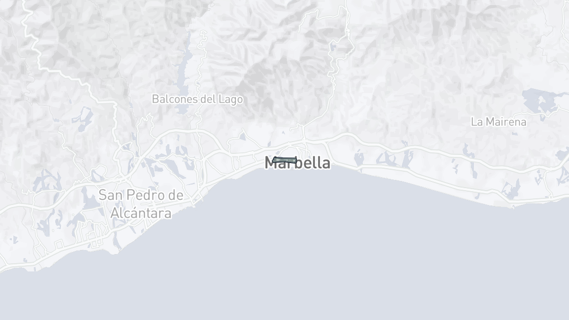 Kartenübersicht der Immobilienlage, Ricardo Soriano, Marbella Stadt