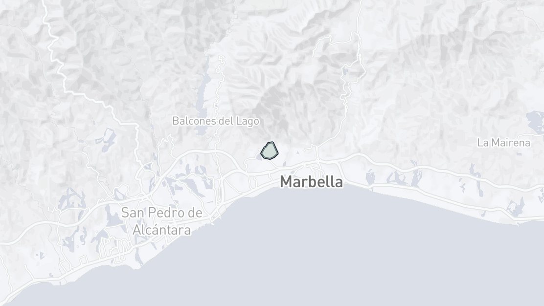 Property Location Map, Sierra Blanca, Marbella Golden Mile