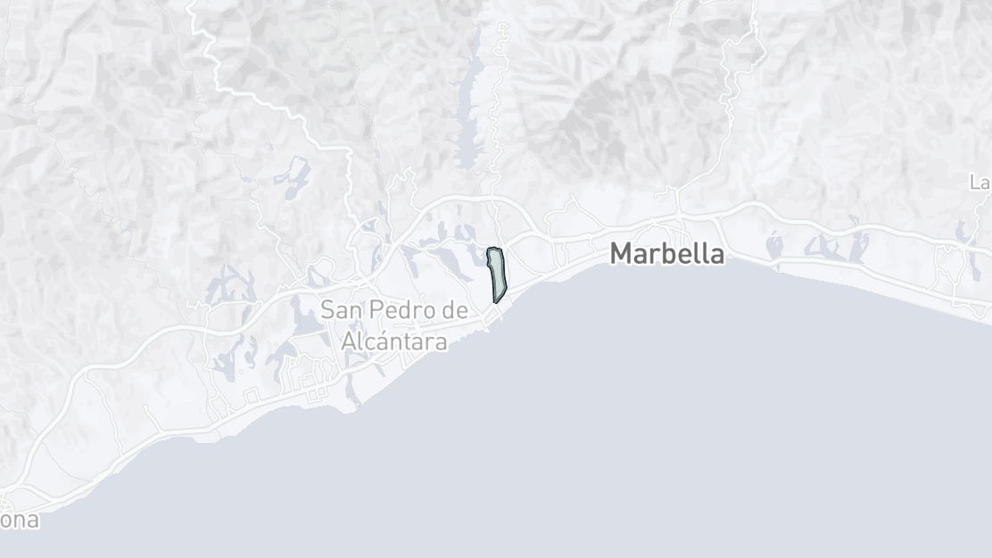 Property Location Map, La Dama de Noche, Nueva Andalucia
