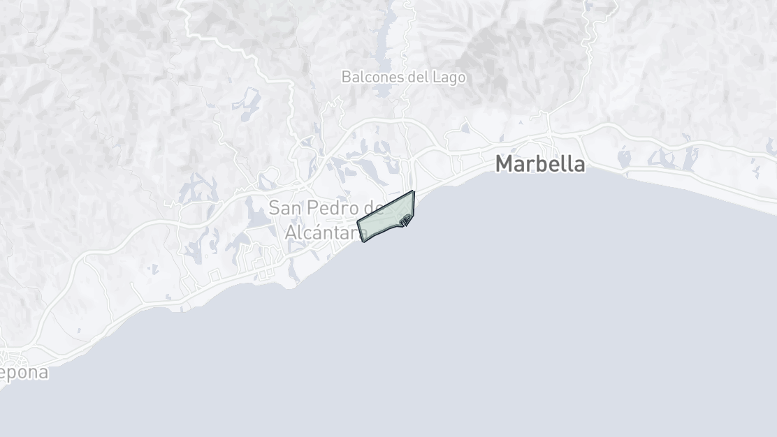Mapa de Ubicación de la Propiedad, Puerto Banus, Marbella