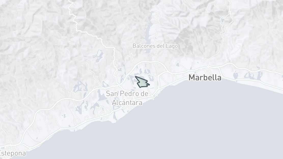 Property Location Map, Las Brisas, Nueva Andalucia