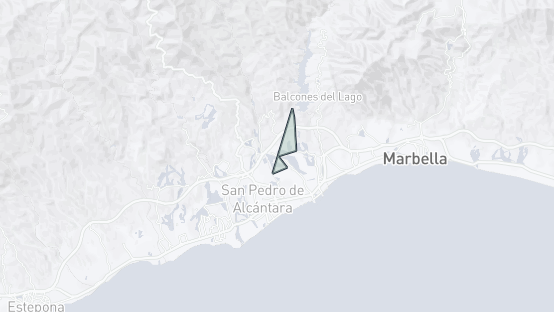 Mapa de Ubicación de la Propiedad, Los Naranjos, Nueva Andalucia
