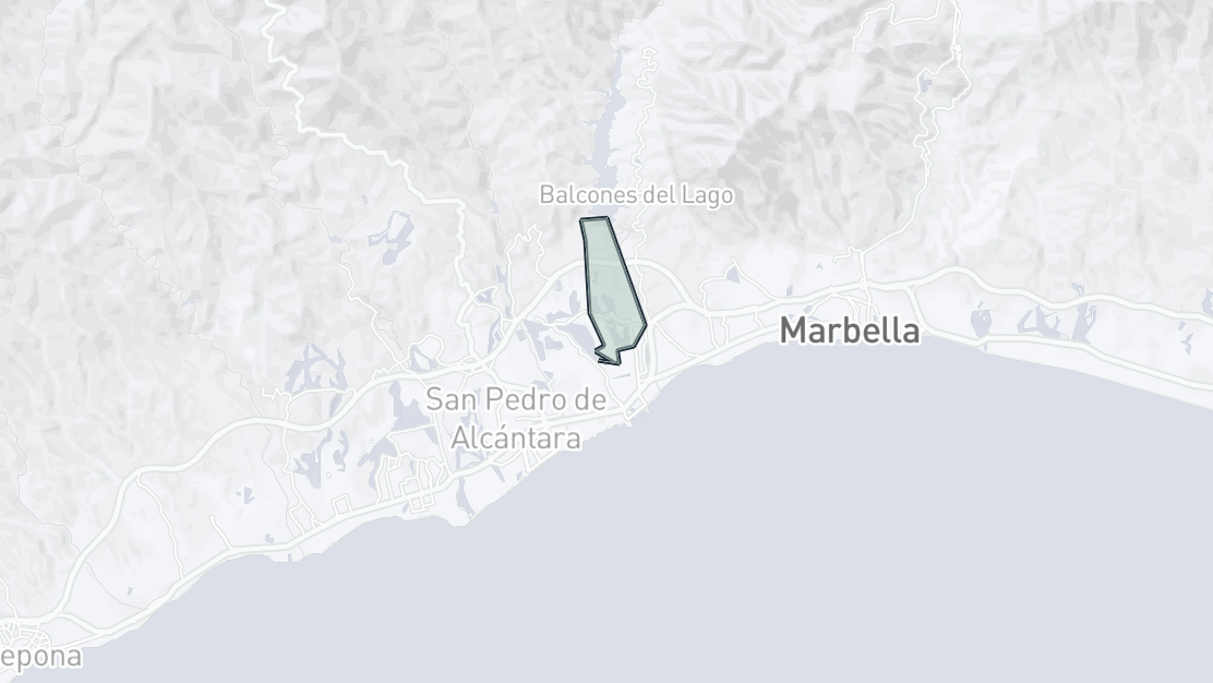 Property Location Map, Aloha, Nueva Andalucia