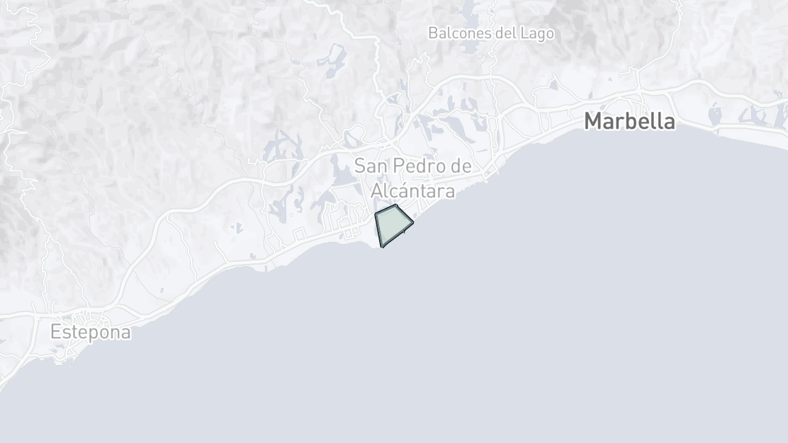 Property Location Map, Guadalmina Baja, San Pedro de Alcantara