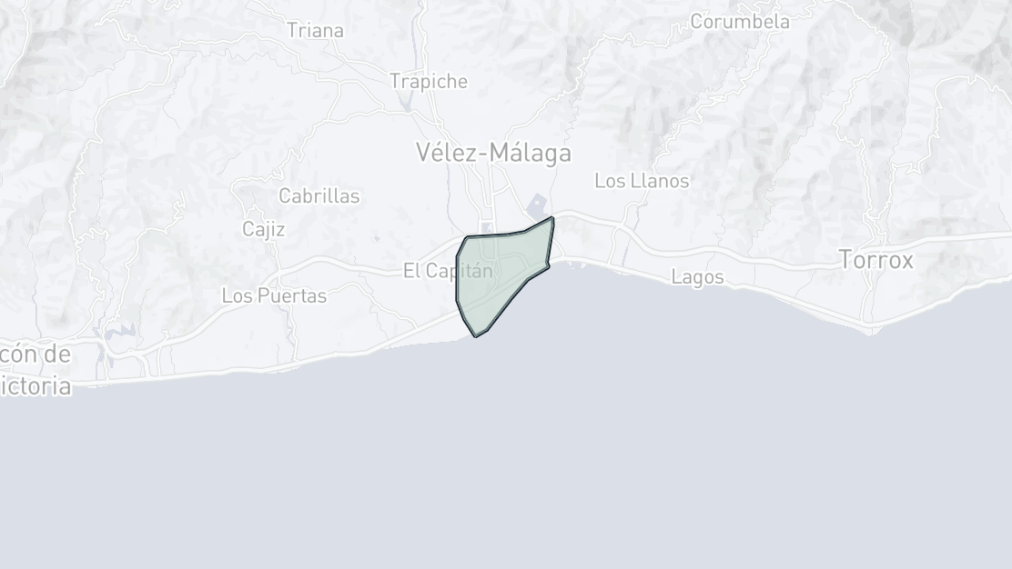 Property Location Map, Torre del Mar, Velez Malaga