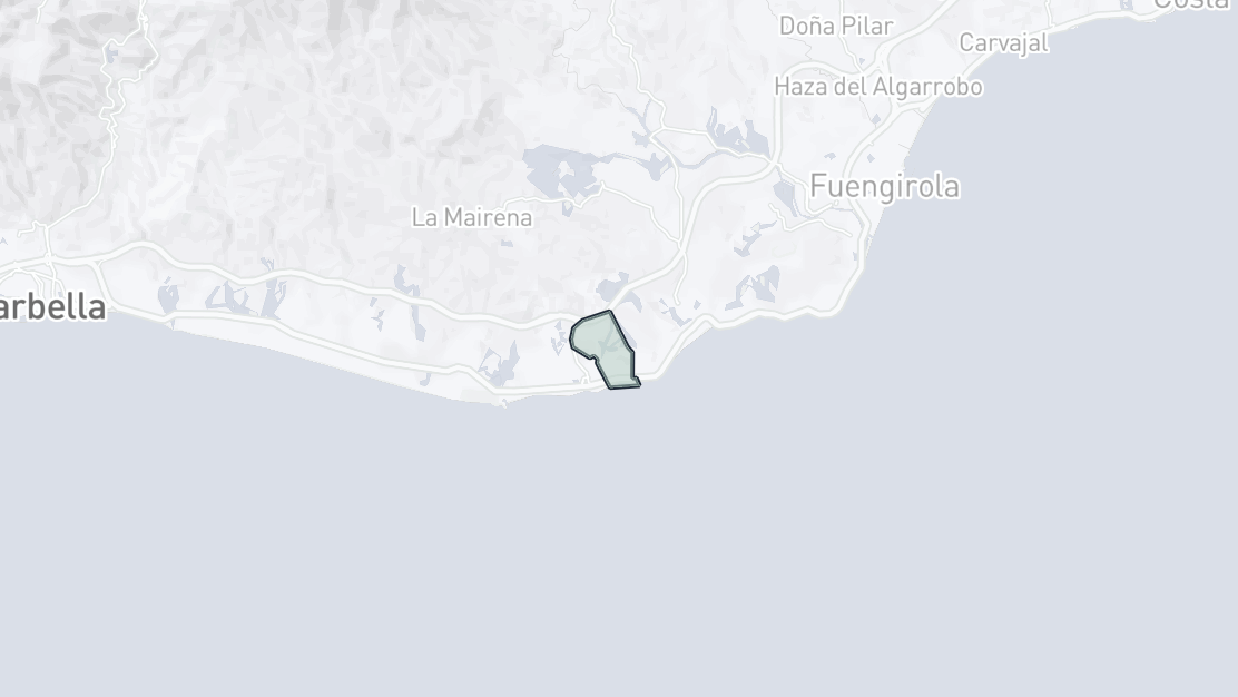 Karta över fastighetsläge, Riviera del Sol, Mijas Costa