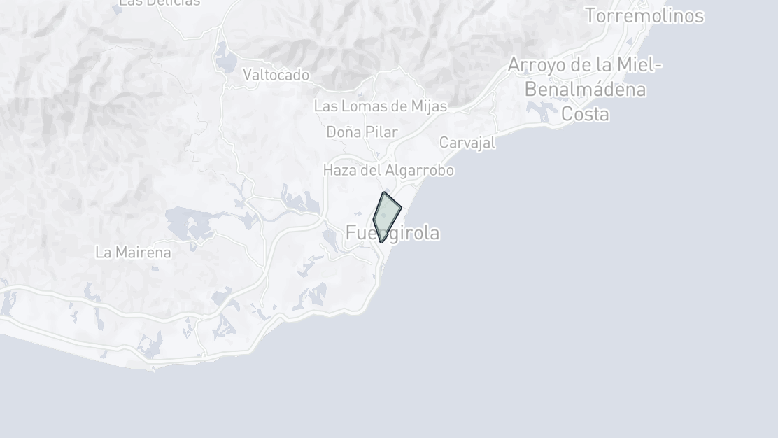 Property Location Map, Fuengirola Centro