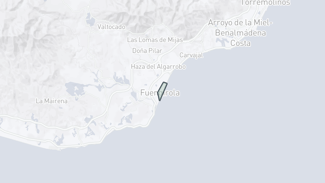 Property Location Map, Fuengirola Puerto
