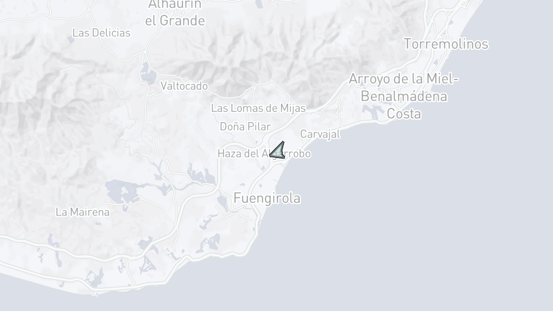 Karta över fastighetsläge, Los Pacos, Fuengirola