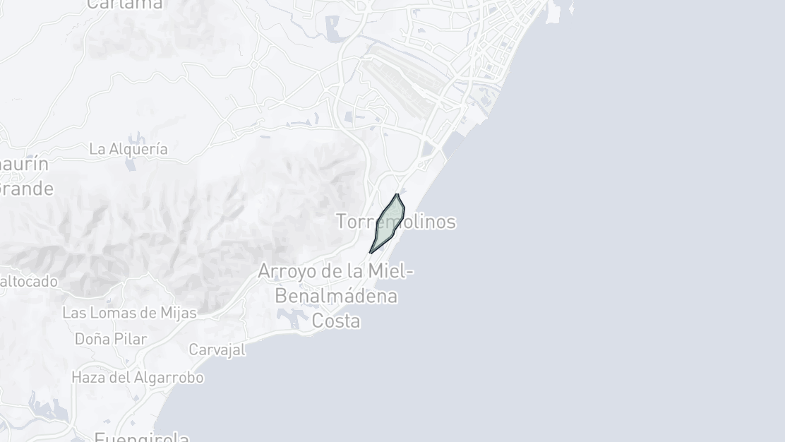 Kartenübersicht der Immobilienlage, Torremolinos Centro