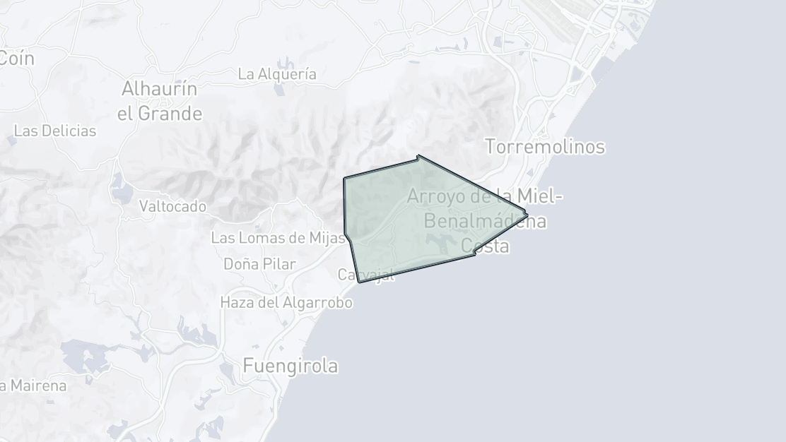 Property Location Map, Benalmadena