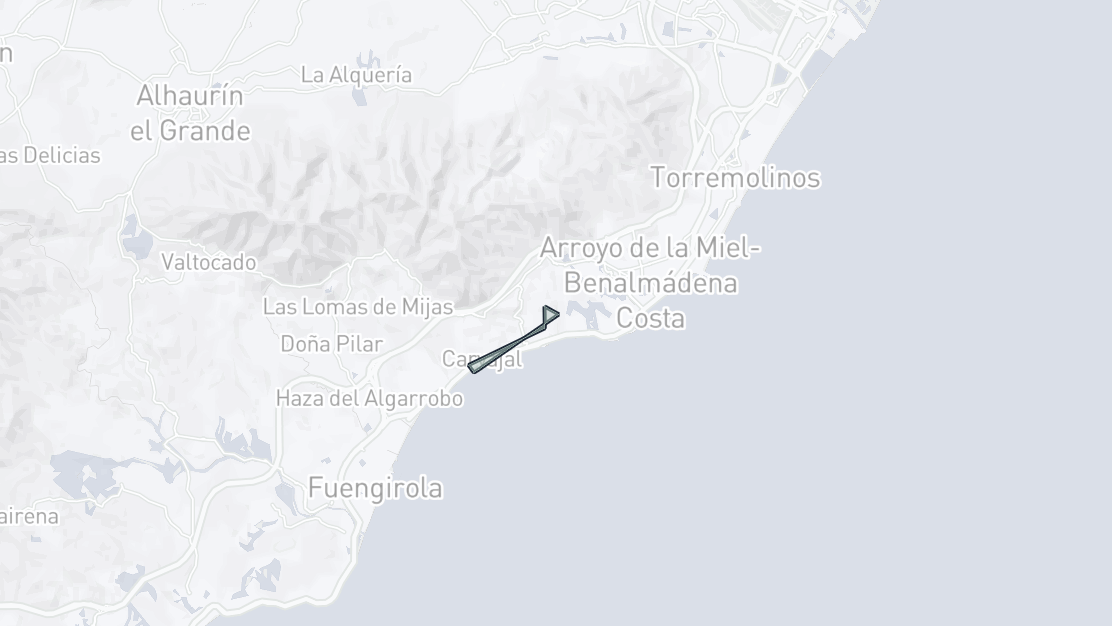 Karta över fastighetsläge, Torremuelle, Benalmadena