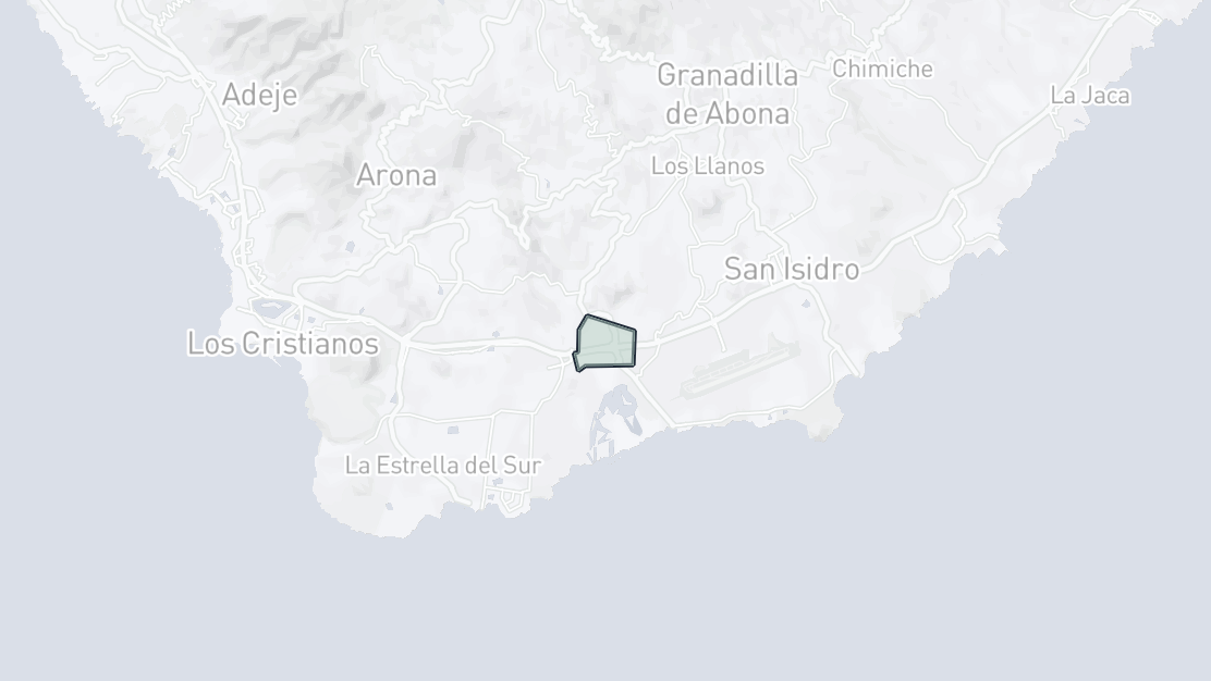 Kartenübersicht der Immobilienlage, Las Chafiras, San Miguel de Abona