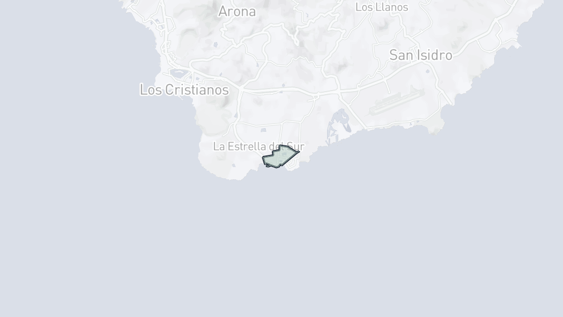 Mapa de Ubicación de la Propiedad, Costa del Silencio-Las Galletas, Arona