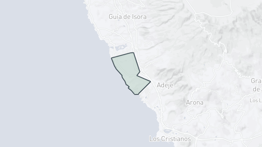 Property Location Map, Callao Salvaje - Playa Paraíso, Adeje