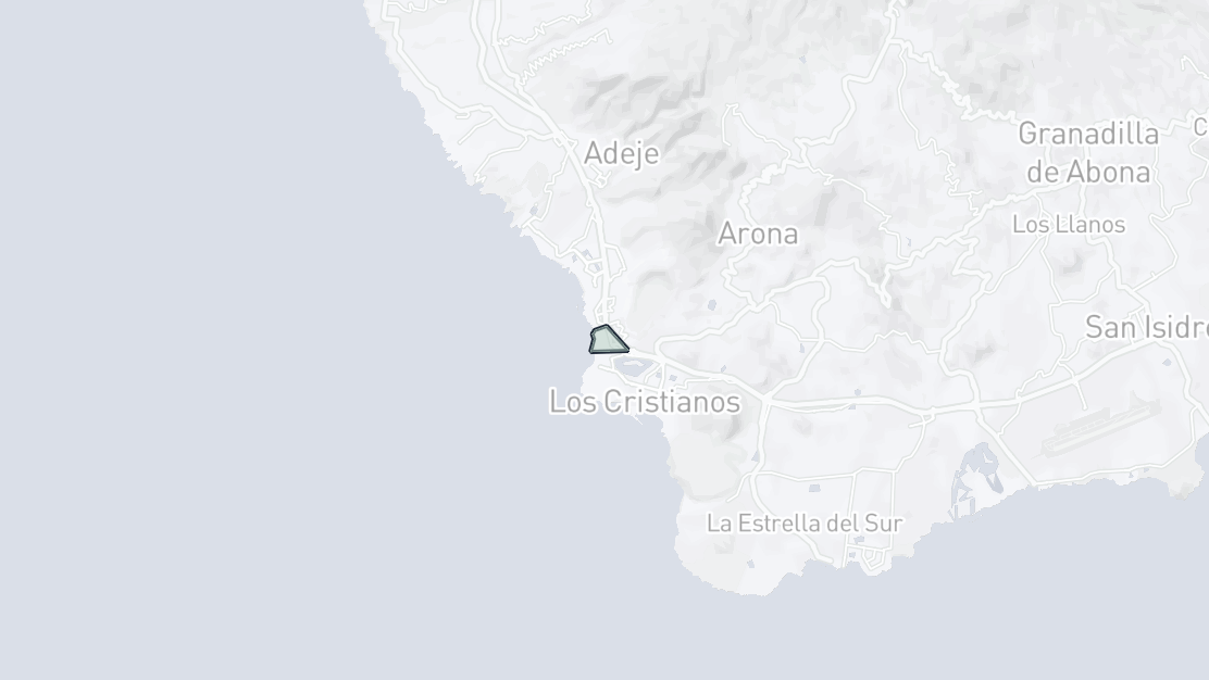 Mapa de Ubicación de la Propiedad, Playa de las Américas, Costa Adeje