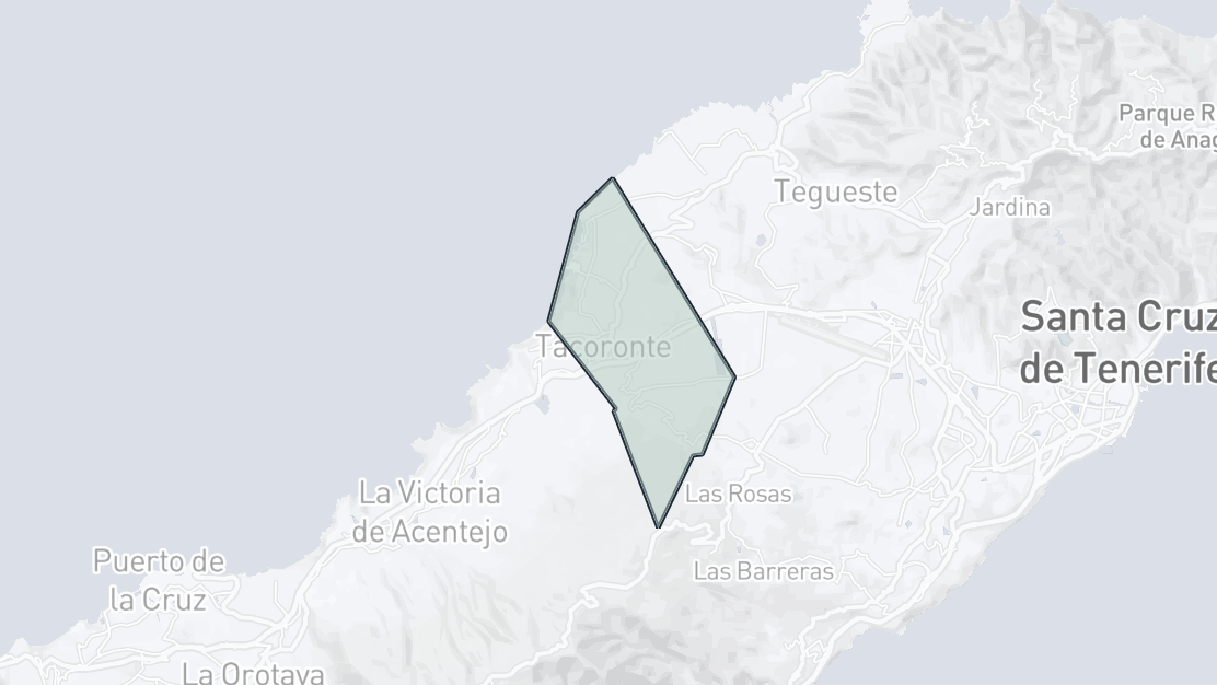 Property Location Map, Tacoronte