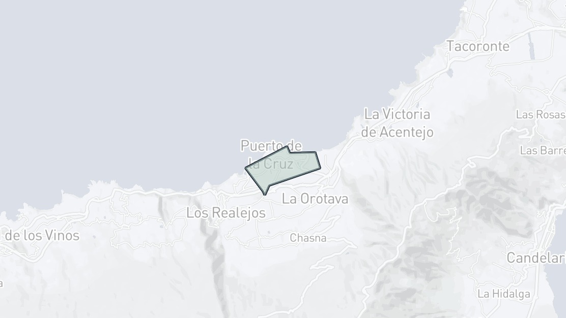 Mapa de Ubicación de la Propiedad, Puerto de la Cruz