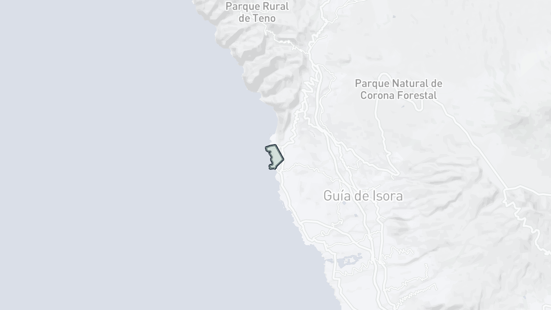 Karta över fastighetsläge, Puerto de Santiago, Santiago del Teide